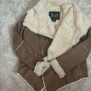 Buffalo Women's Brown and Cream Jacket